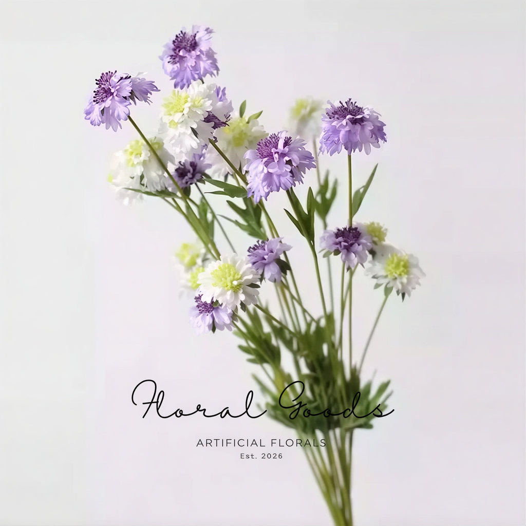Minimal Scabiosa Stem – 19.7"