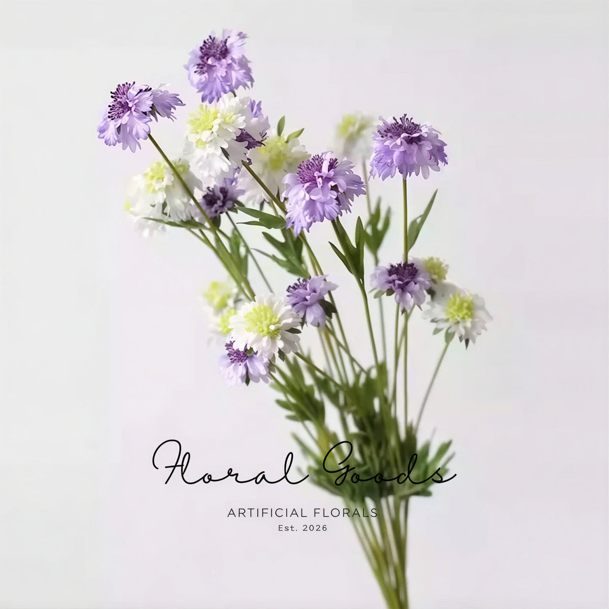 Minimal Scabiosa Stem – 19.7"