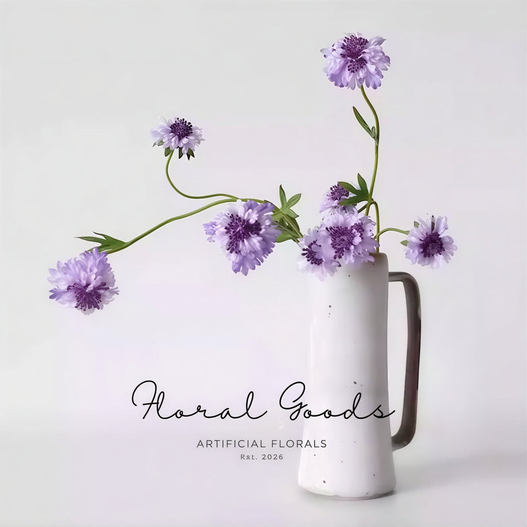 Minimal Scabiosa Stem – 19.7"
