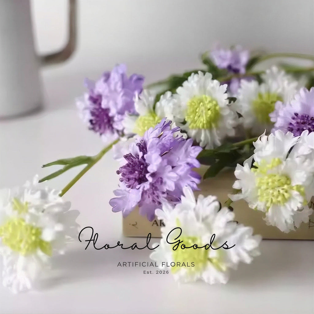 Minimal Scabiosa Stem – 19.7"