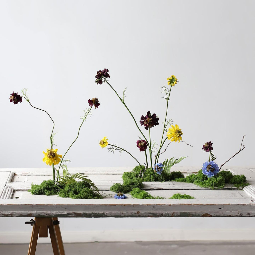 Garden Scabiosa Spray – 30"