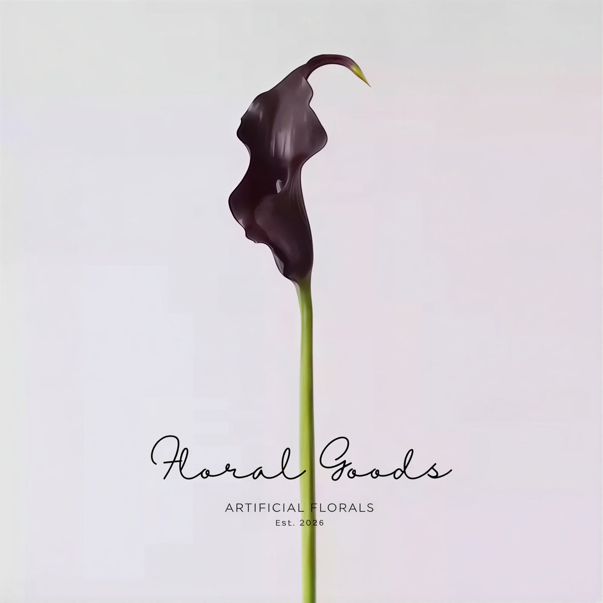 Sculptural Calla Lily Stem – 24"
