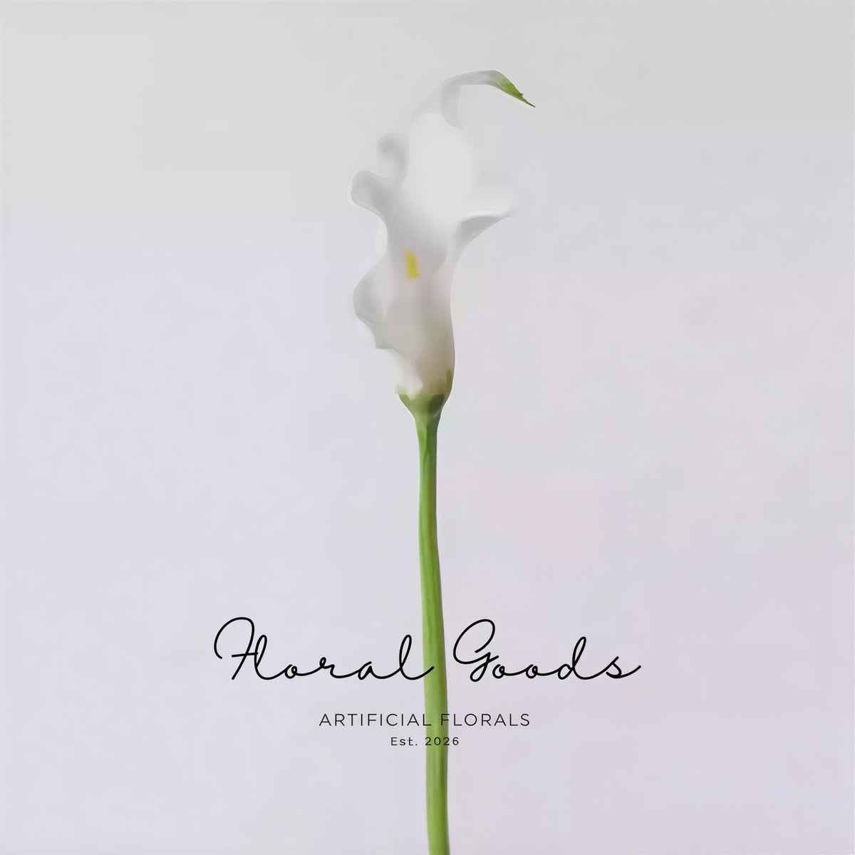 Sculptural Calla Lily Stem – 24"