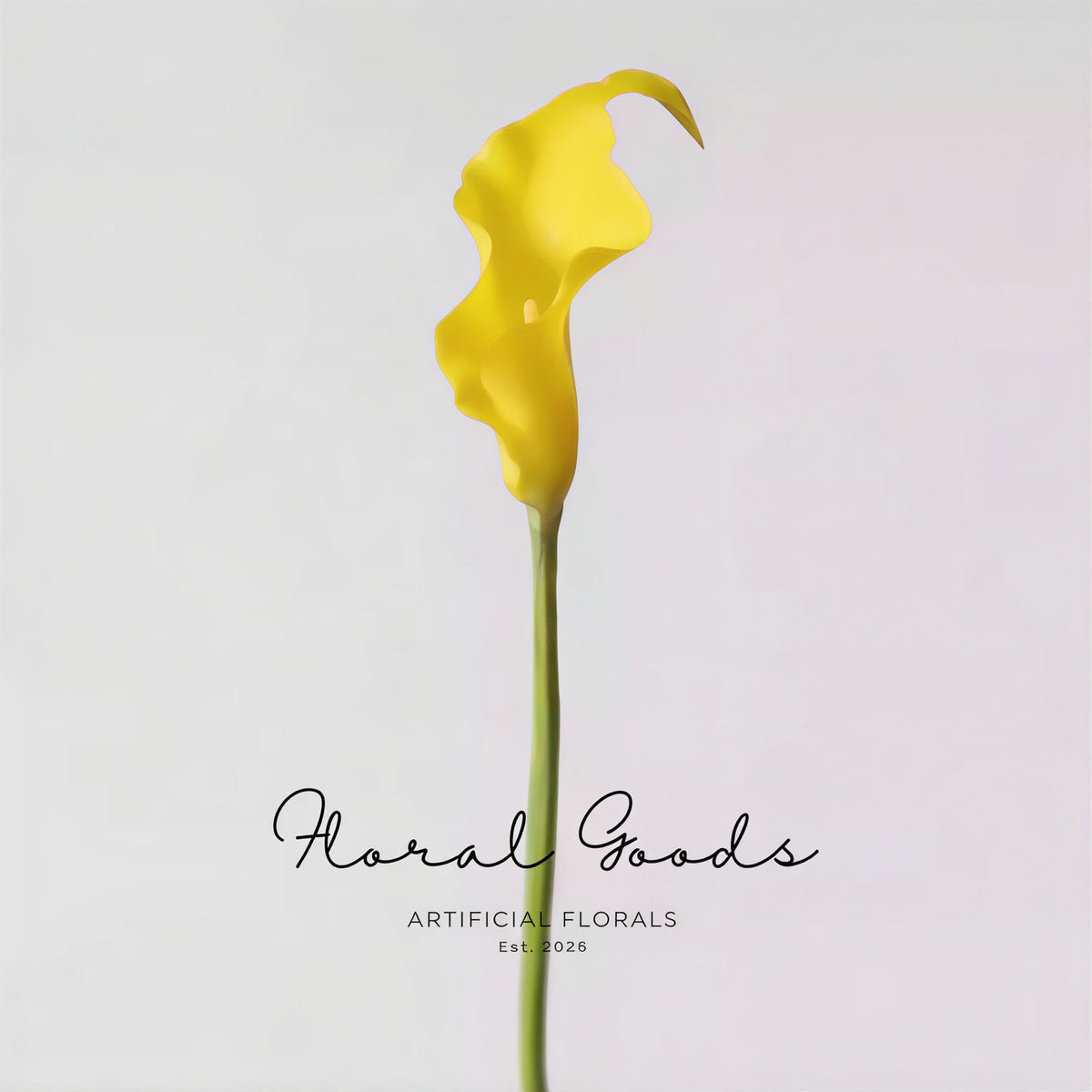 Sculptural Calla Lily Stem – 24"