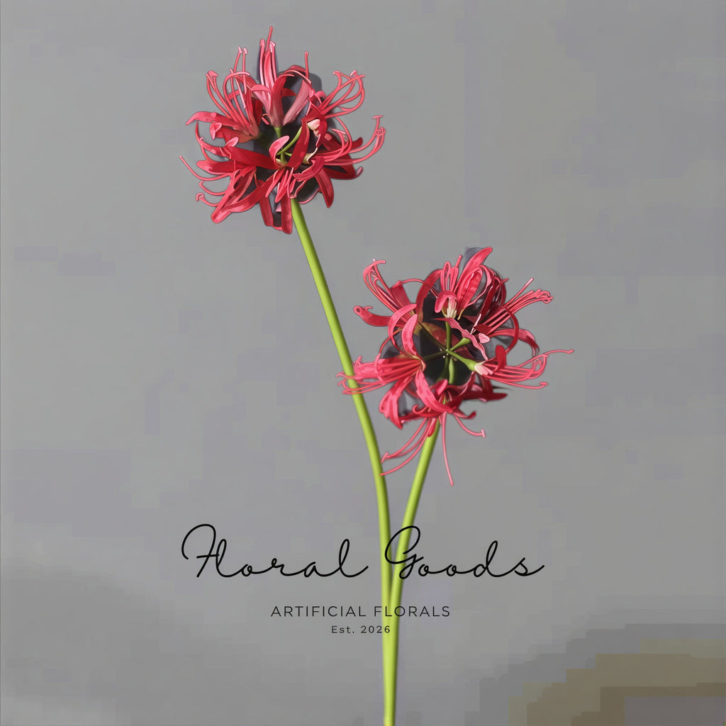 Sculptural Spider Lily Stem – 26"