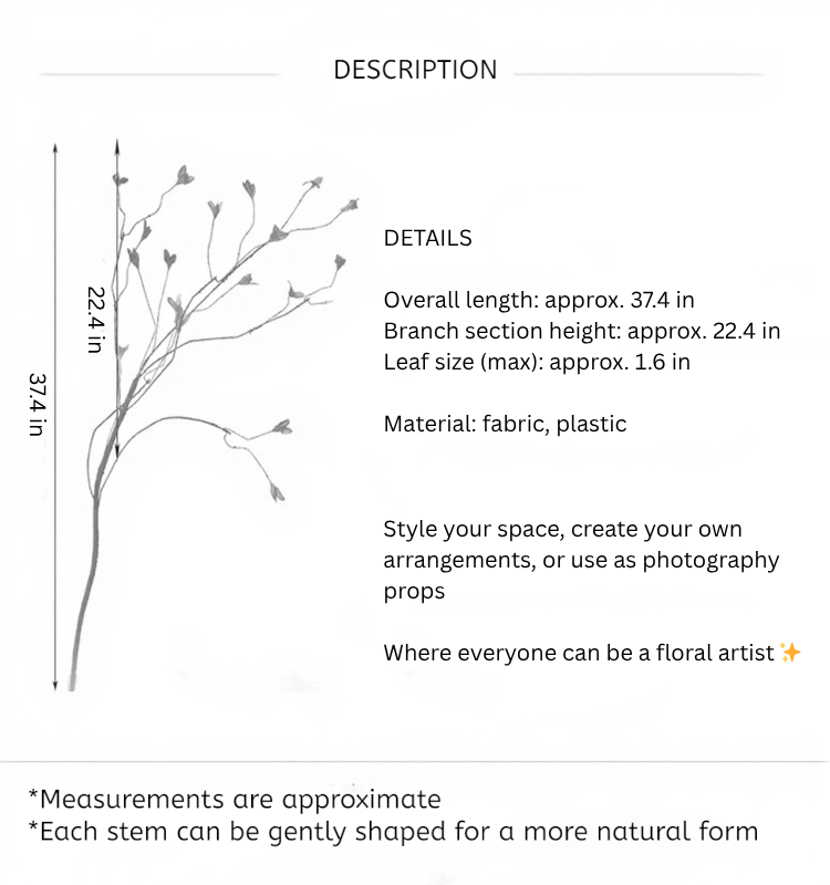 Spring Bud Branch – 37"