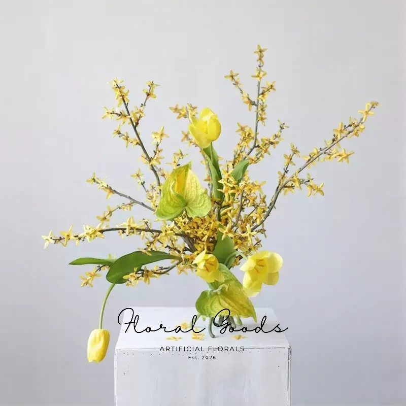 Spring Forsythia Branch – 43.3"