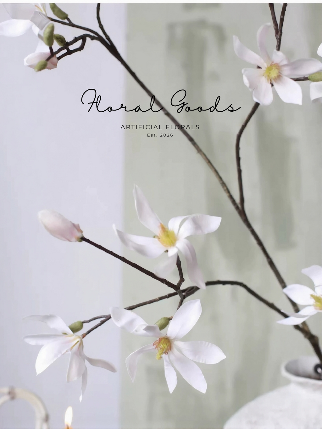 Star Magnolia Branch – 39"