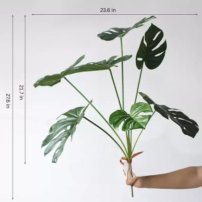 Tropical Turtle Leaf Bundle – 27.6"