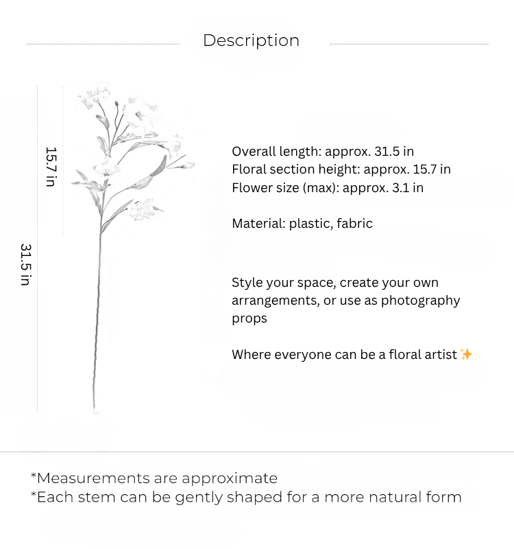 Tung Blossom Spray – 31.5"