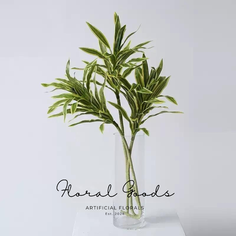 Variegated Dracaena Stem – 31.5"