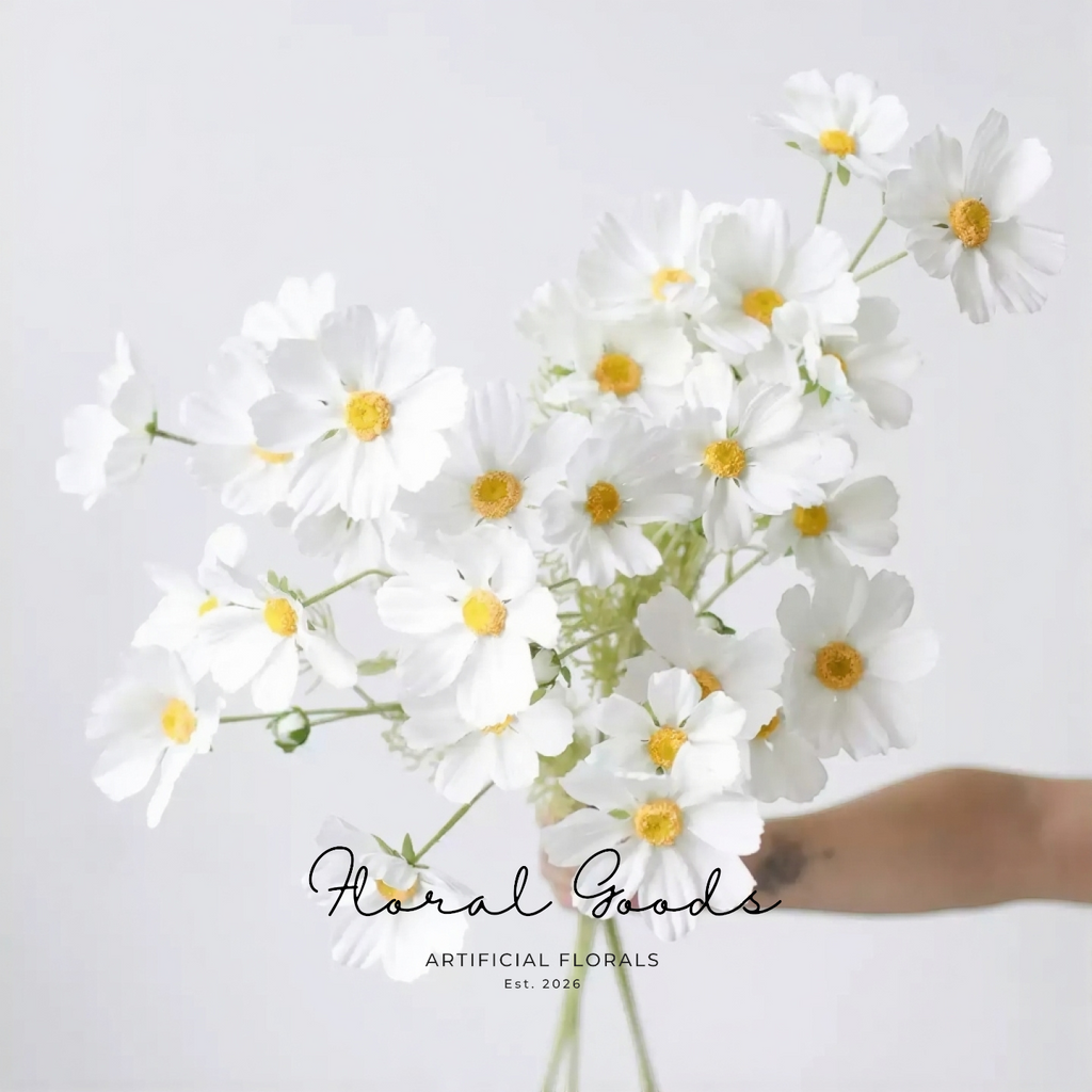 White Cosmos Spray – 36"