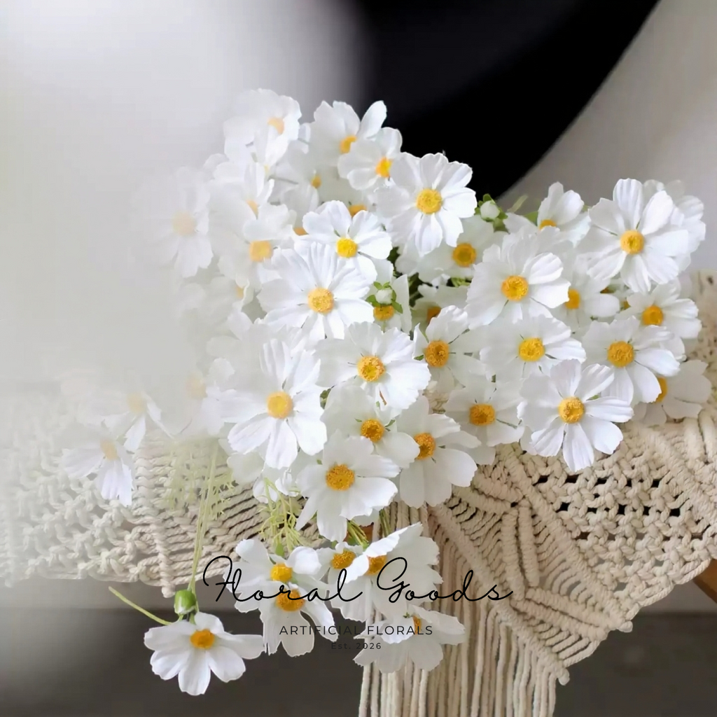 White Cosmos Spray – 36"