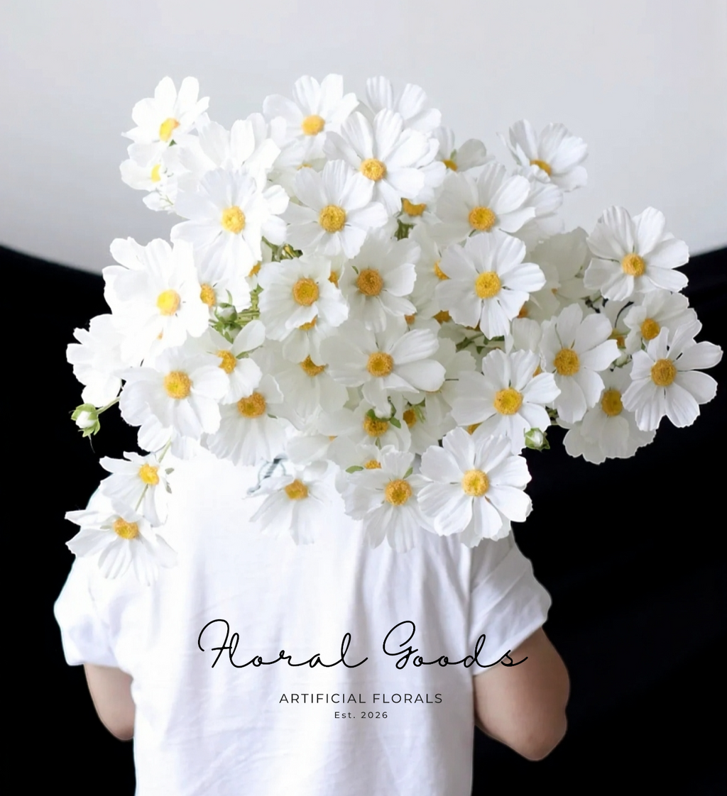 White Cosmos Spray – 36"