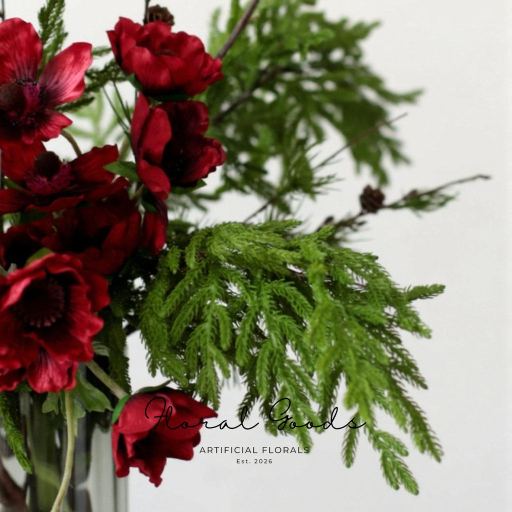 Wild Cypress Greenery Branch – 39.4"