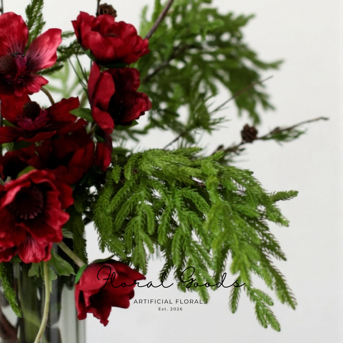 Wild Cypress Greenery Branch – 39.4"
