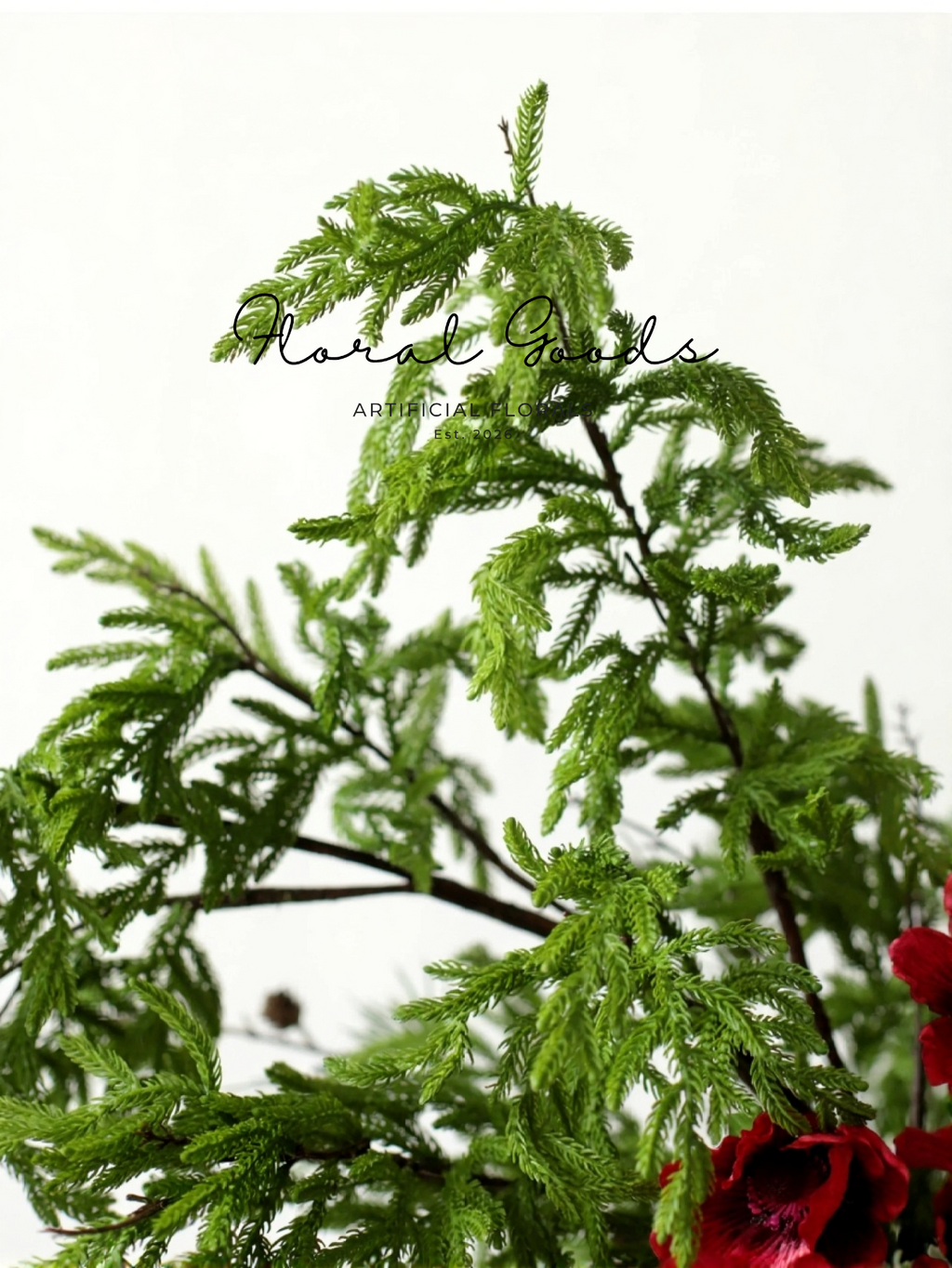 Wild Cypress Greenery Branch – 39.4"