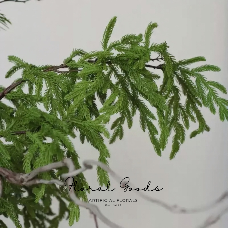 Wild Cypress Greenery Branch – 39.4"