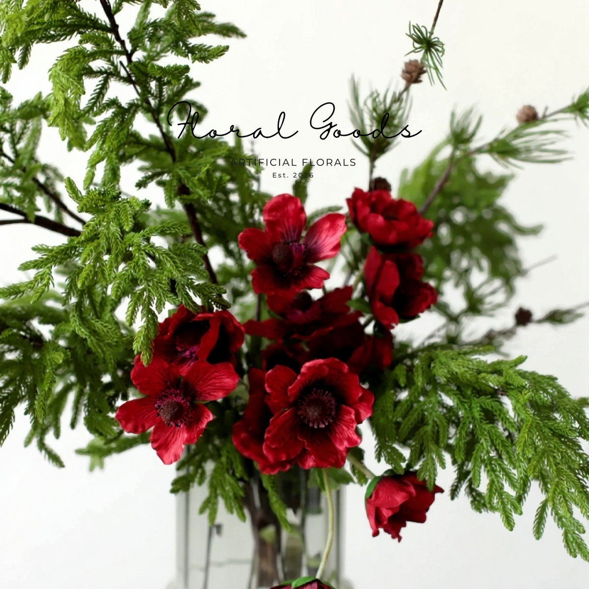 Wild Cypress Greenery Branch – 39.4"
