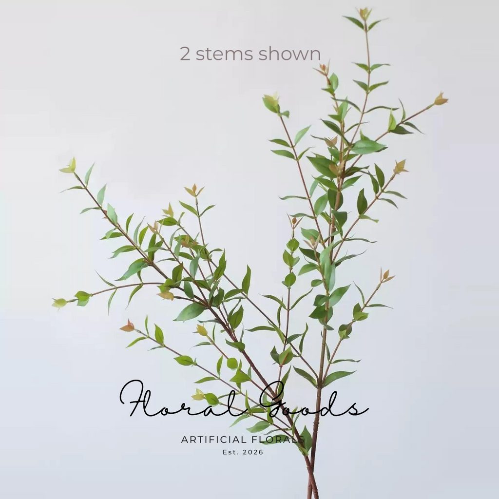 Wild Green Leaf Branch – 32"