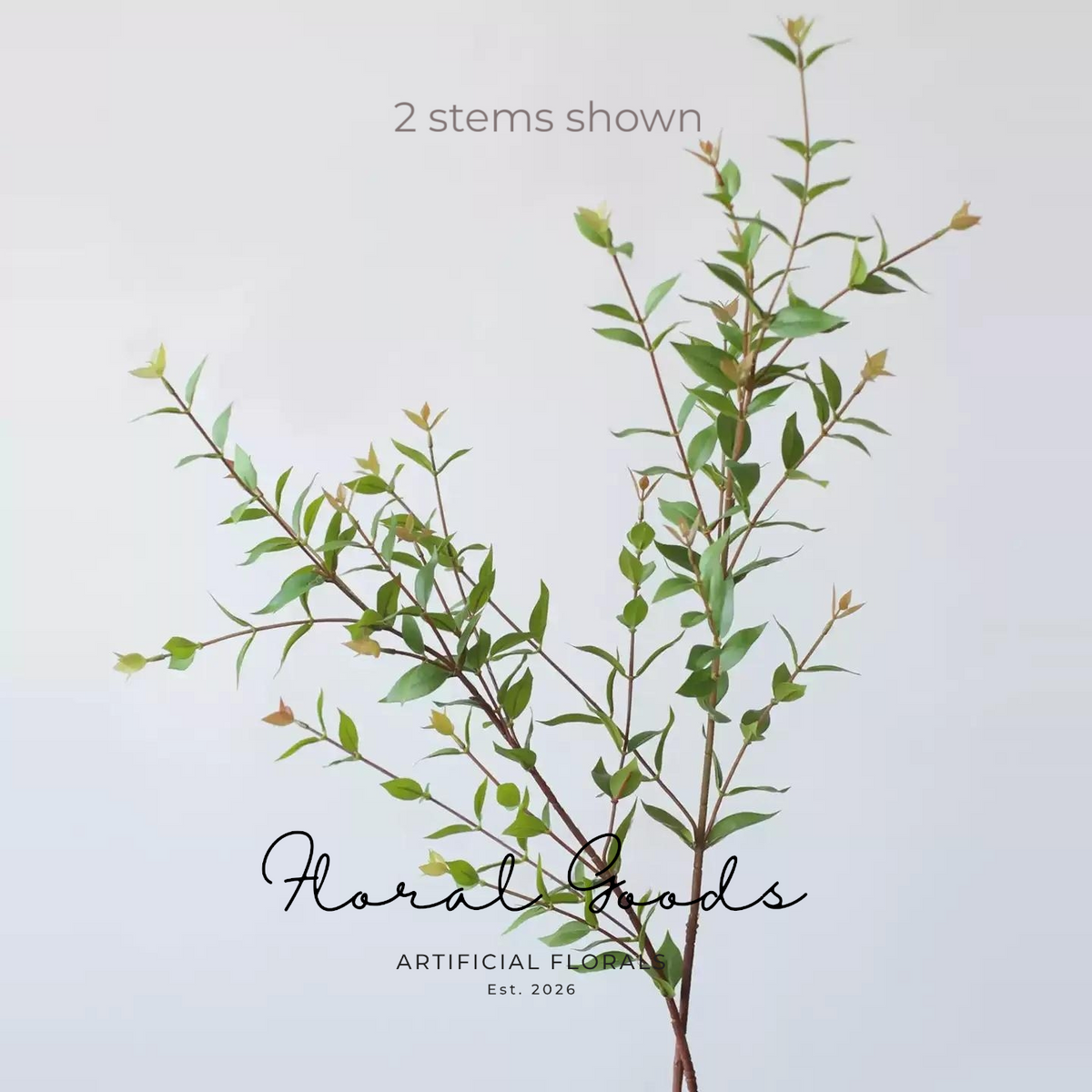 Wild Green Leaf Branch – 32"