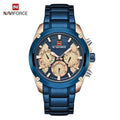 Waterproof Stainless Steel Chronometer Business Men's Watch