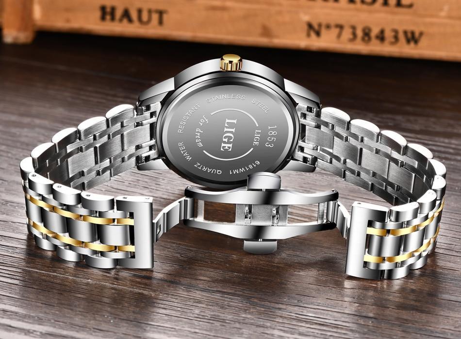 Men's Waterproof 3D Dragon Luxury Gold Wristwatch Gift