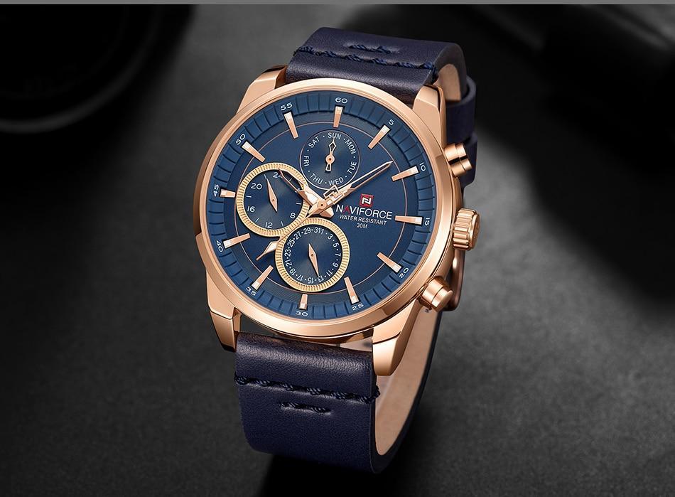 Elegant Waterproof Analog Quartz Watch with Luminous Dial