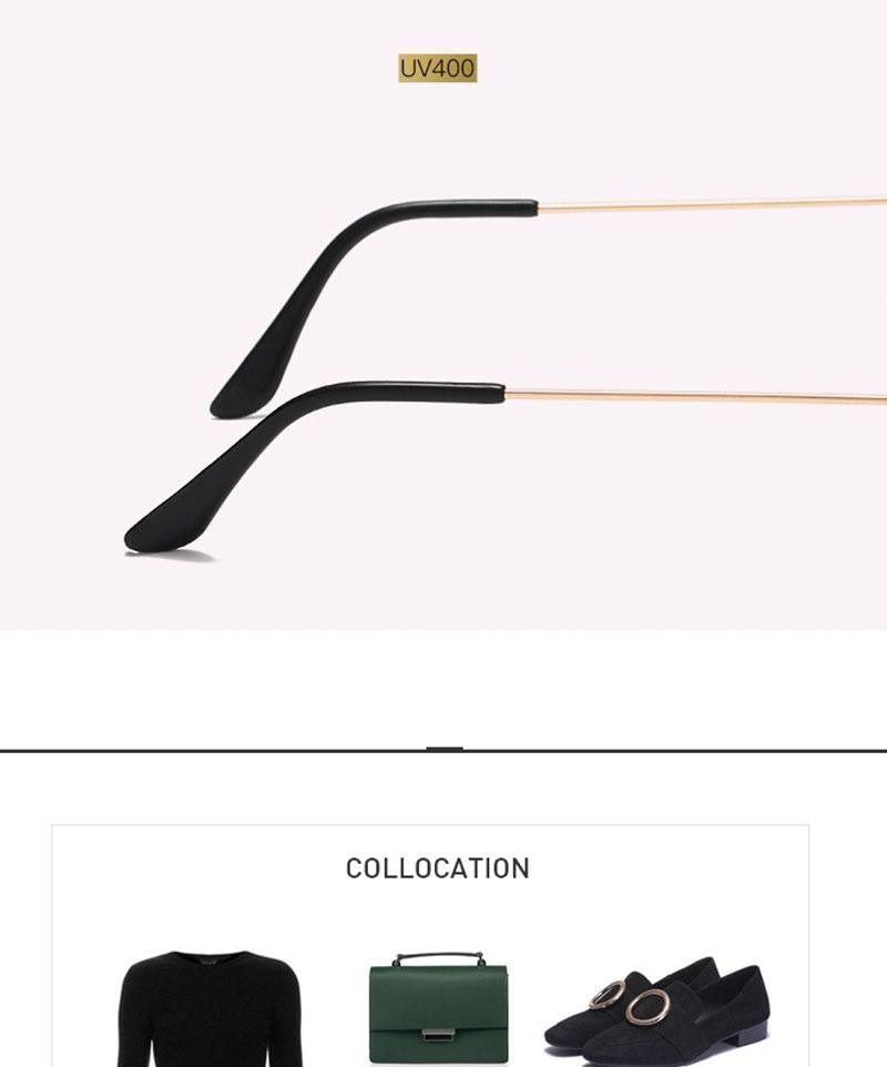 Polarized Mirror Sunglasses with Elastic Metal Temples