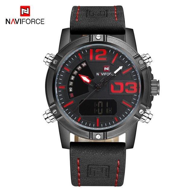 Multifunction Digital Analog Sports Watch with Alarm & Stopwatch
