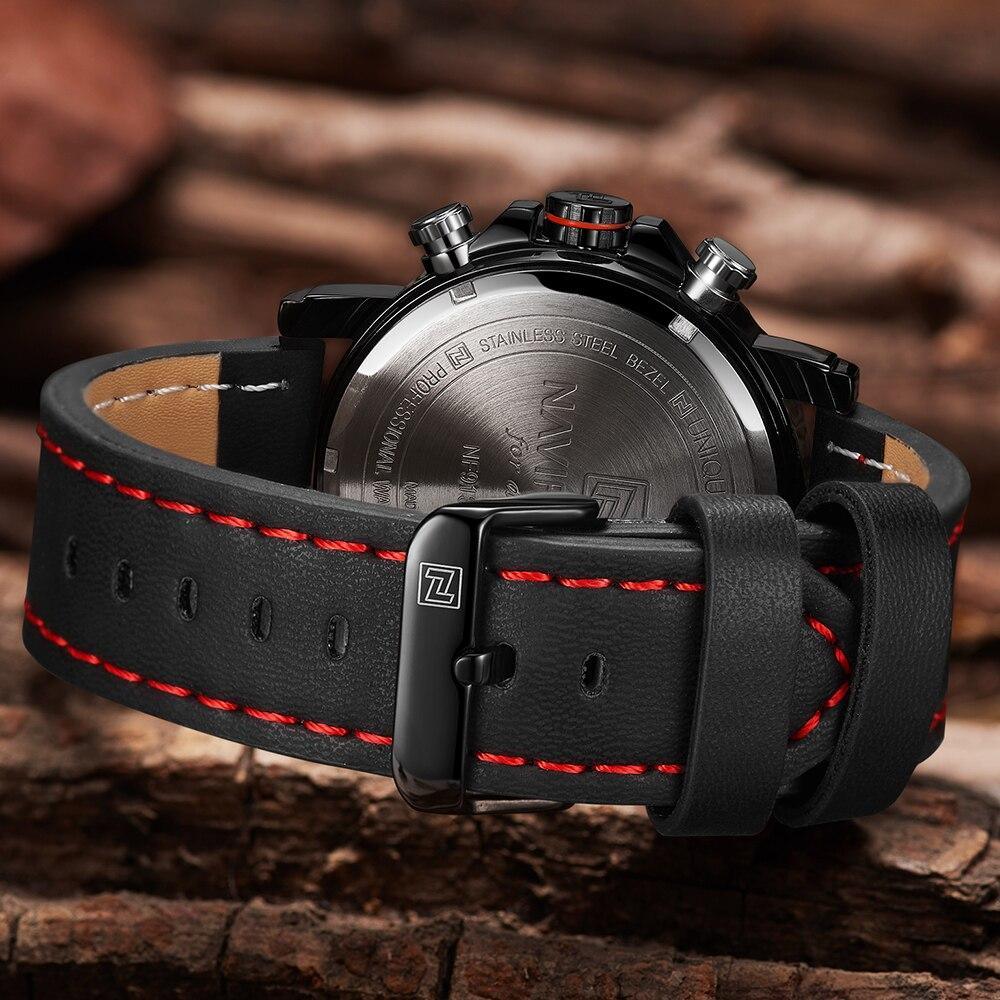 Men's Waterproof Sports Watch with Analog and Digital Display