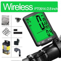 Wireless Waterproof Bicycle Speedometer with LCD Backlight Display