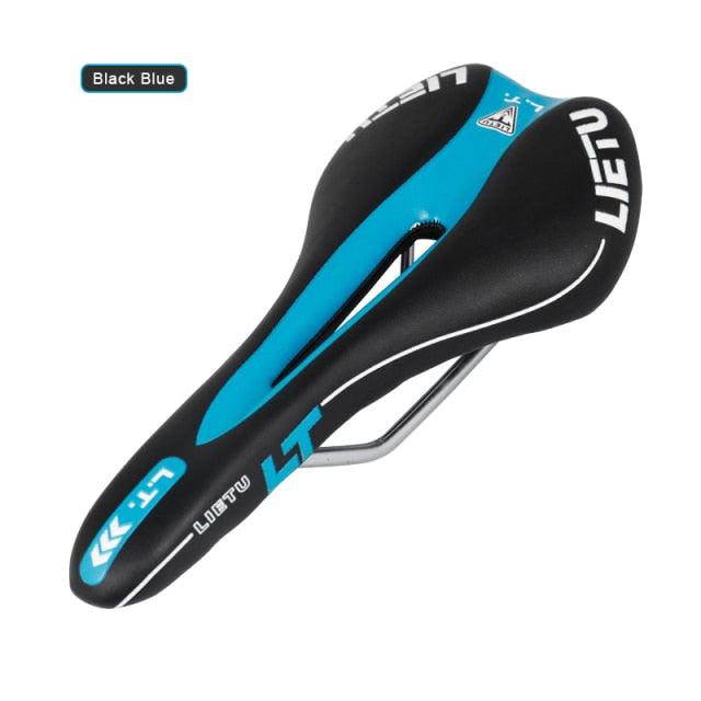 Ergonomic Perforated Road Bike Saddle with High-Density Foam Gel
