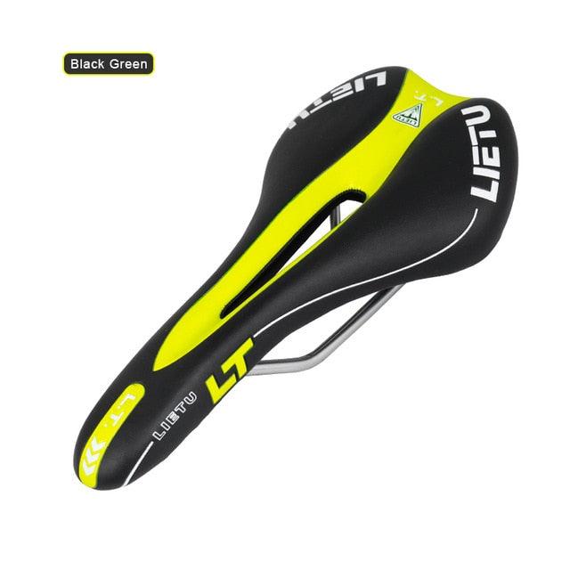 Ergonomic Perforated Road Bike Saddle with High-Density Foam Gel