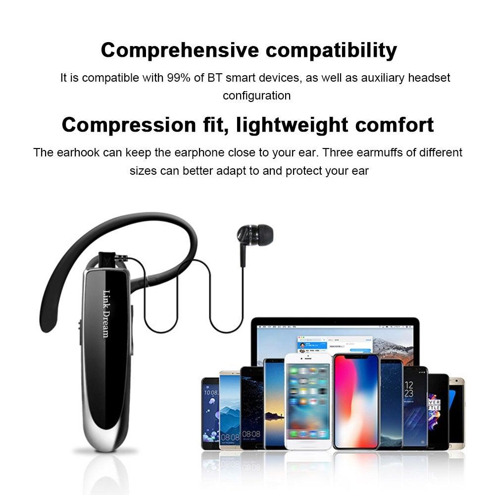 Bluetooth 5.0 Wireless Handsfree Headset with 24-Hour Battery Life - additional view 12