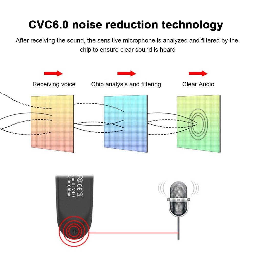 Bluetooth 5.0 Wireless Handsfree Headset with 24-Hour Battery Life - additional view 9