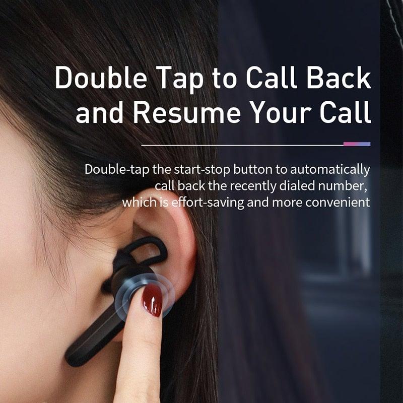 Magnetic Wireless Bluetooth Earphone with Noise-Canceling Microphone
