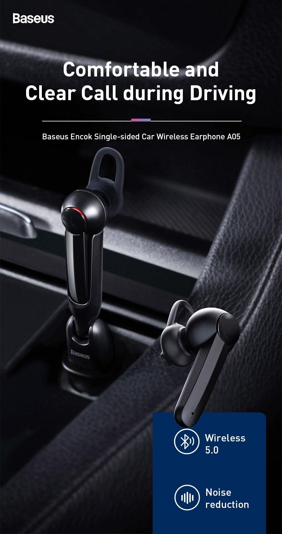 Magnetic Wireless Bluetooth Earphone with Noise-Canceling Microphone
