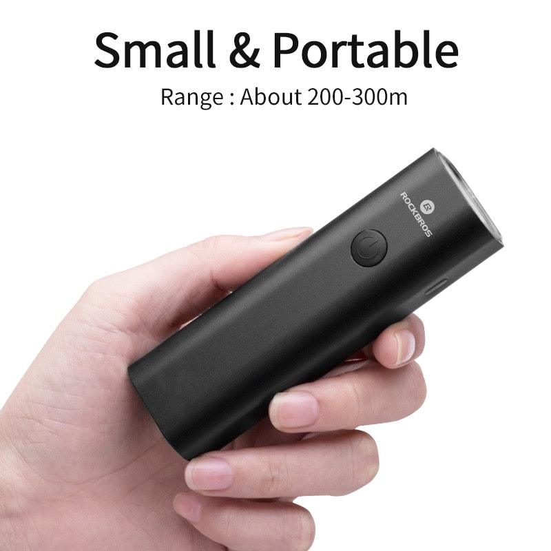 USB Rechargeable 2000mAh LED Bike Front Light, 5 Light Modes