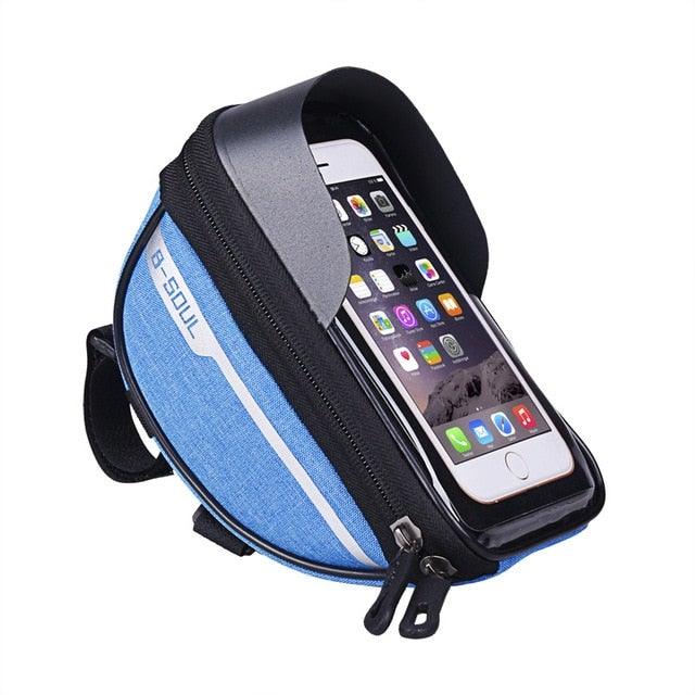 Waterproof Bike Top Tube Smartphone Bag and Cycling Storage Pouch