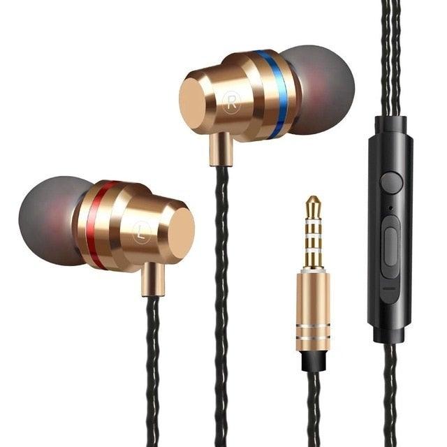 3.5mm Wired In-Ear Gaming Earbuds with Detachable Mic & Volume Control
