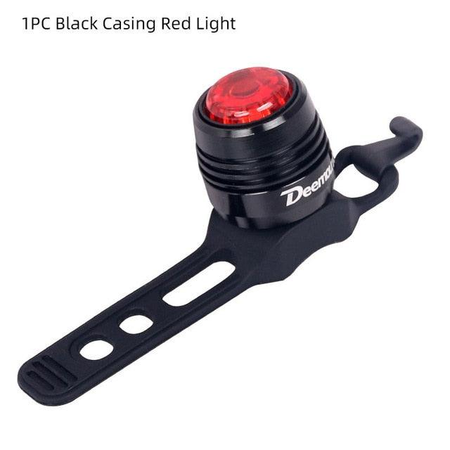 Ultra Bright USB Rechargeable LED Bike Rear Safety Warning Light