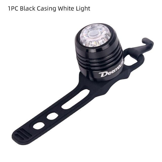 Ultra Bright USB Rechargeable LED Bike Rear Safety Warning Light