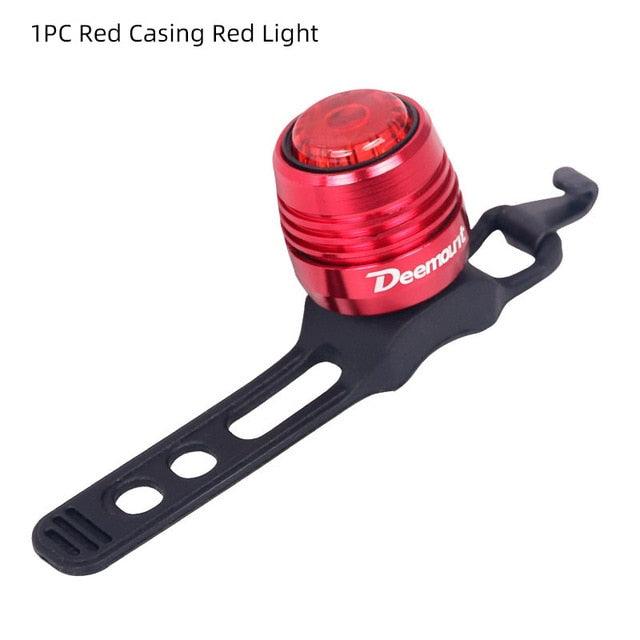 Ultra Bright USB Rechargeable LED Bike Rear Safety Warning Light