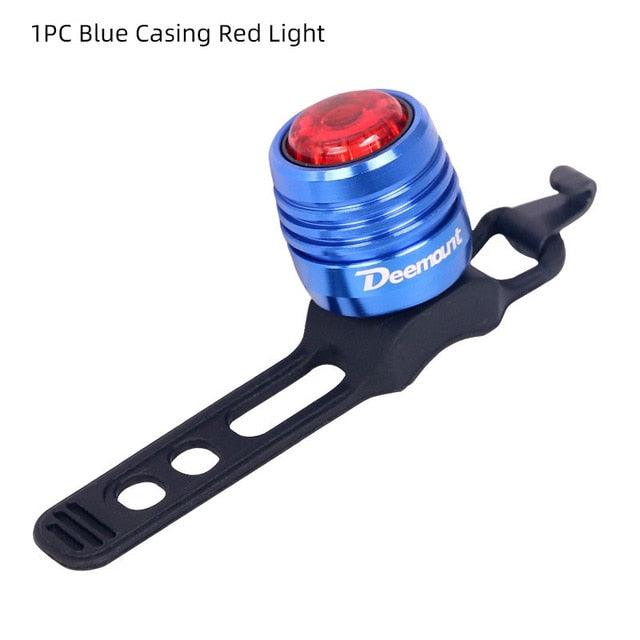 Ultra Bright USB Rechargeable LED Bike Rear Safety Warning Light