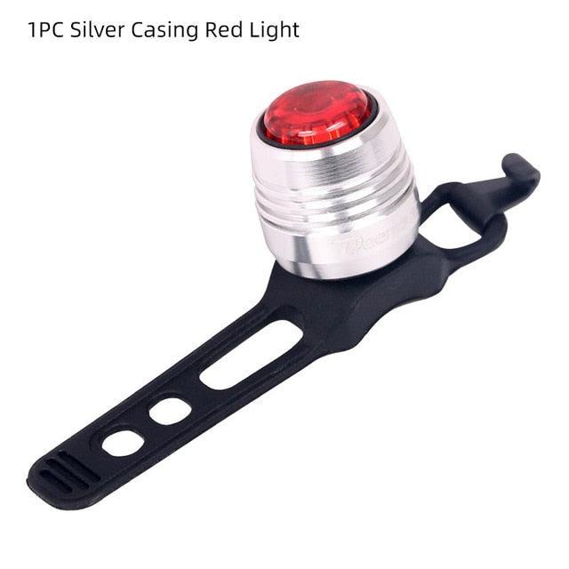 Ultra Bright USB Rechargeable LED Bike Rear Safety Warning Light