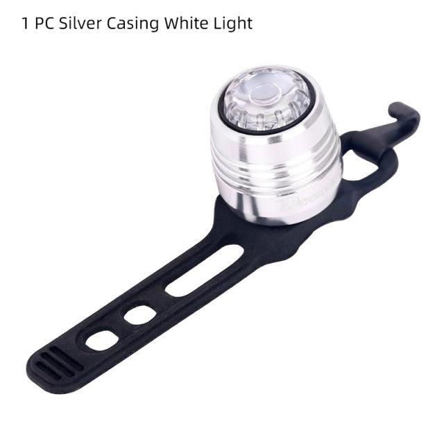 Ultra Bright USB Rechargeable LED Bike Rear Safety Warning Light