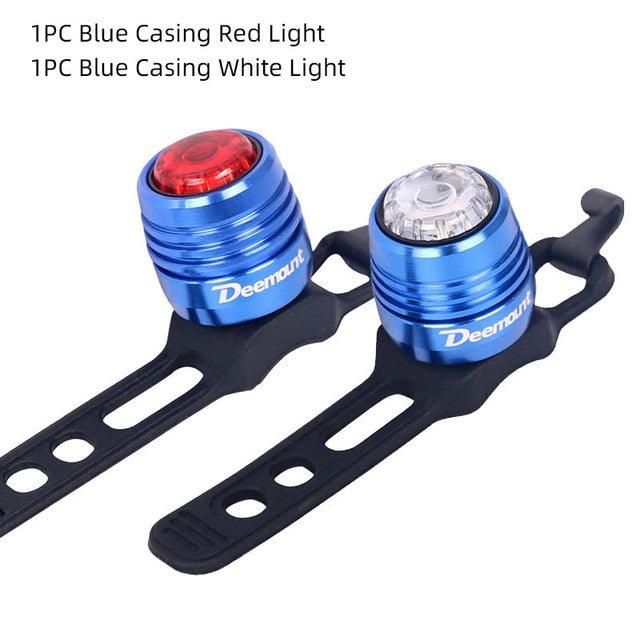 Ultra Bright USB Rechargeable LED Bike Rear Safety Warning Light