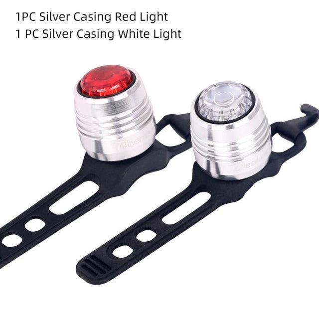 Ultra Bright USB Rechargeable LED Bike Rear Safety Warning Light