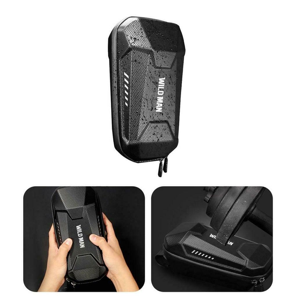 Waterproof EVA Hard Shell Electric Scooter Bag - Minimalist Black